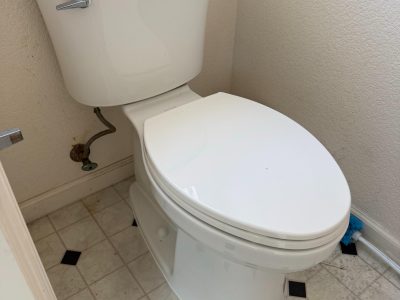 Newly Installed Toilet
